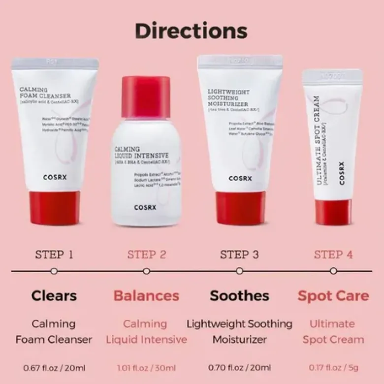 Acne Hero Kit Mild (4-Step)