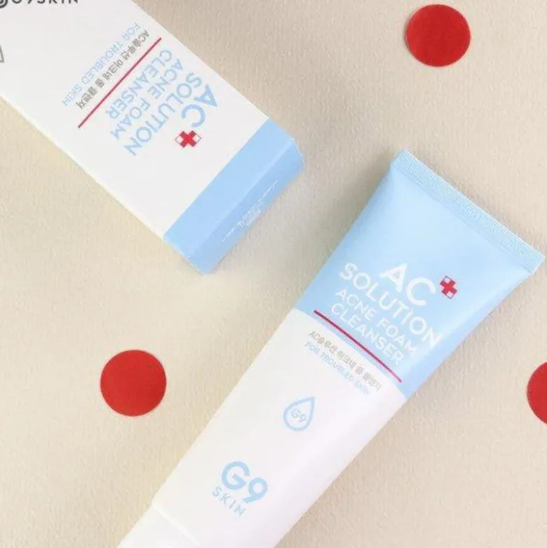 AC Solution ACNE foam cleanser