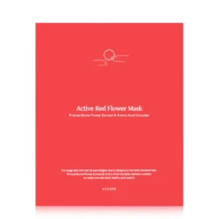 Active Red Flower Mask