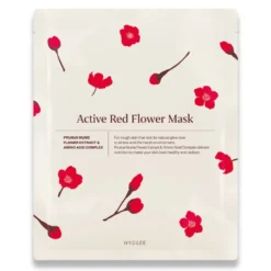 Active Red Flower Mask