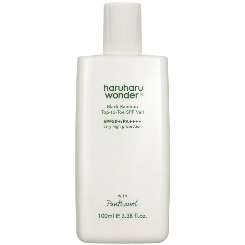 Black Bamboo Top-to-Toe SPF Veil