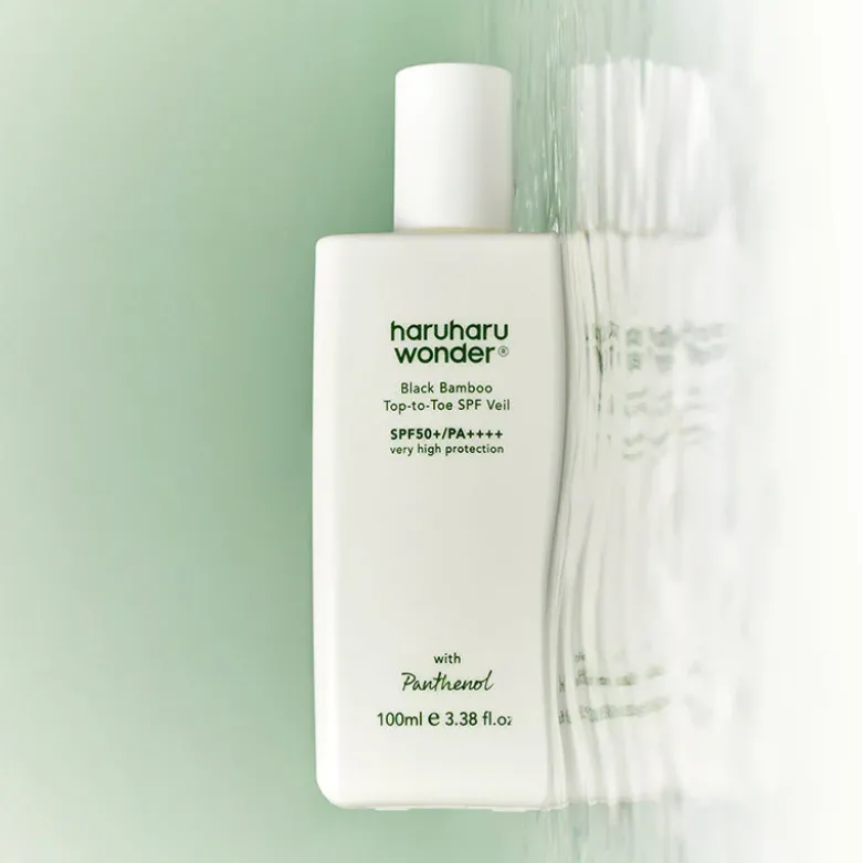 Black Bamboo Top-to-Toe SPF Veil