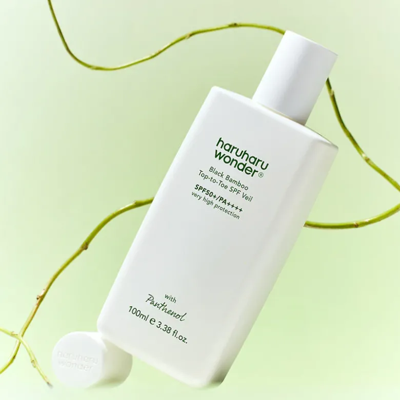 Black Bamboo Top-to-Toe SPF Veil