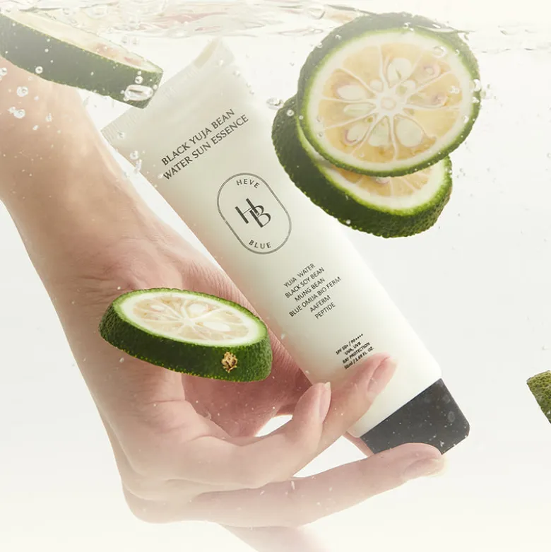 Black Yuja Bean Water Sun Essence