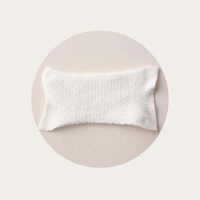 Bleach-Free Biodegradable Stretchy 100% Cotton Pads