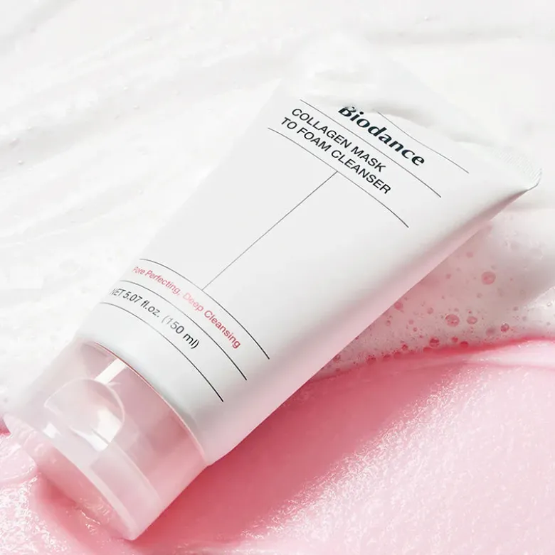 Collagen Mask To Foam Cleanser