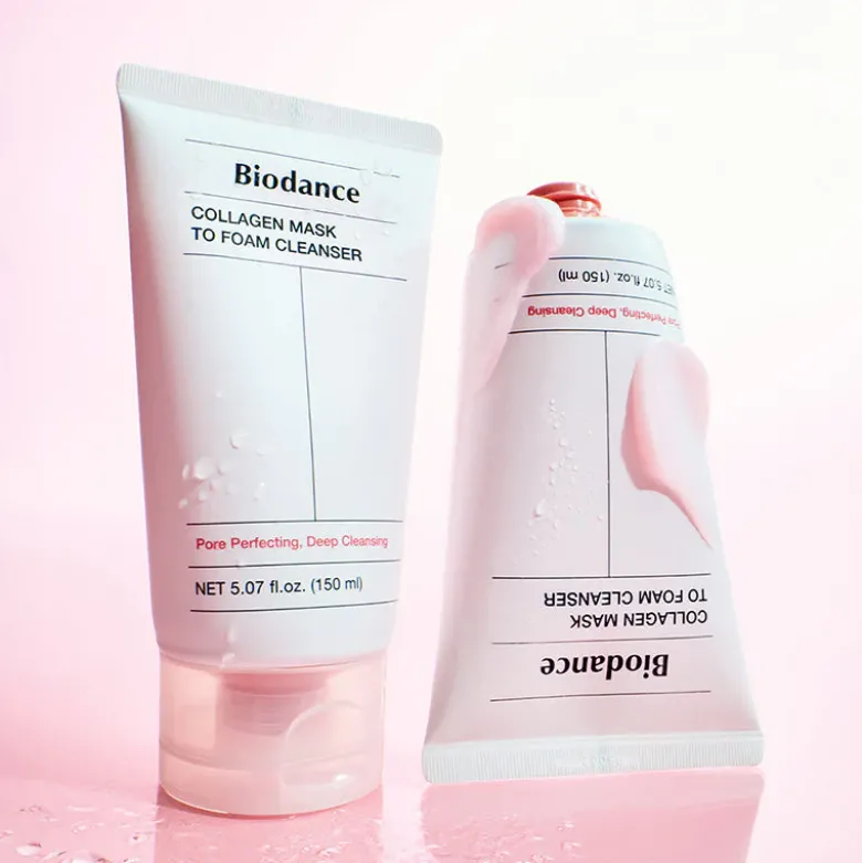 Collagen Mask To Foam Cleanser