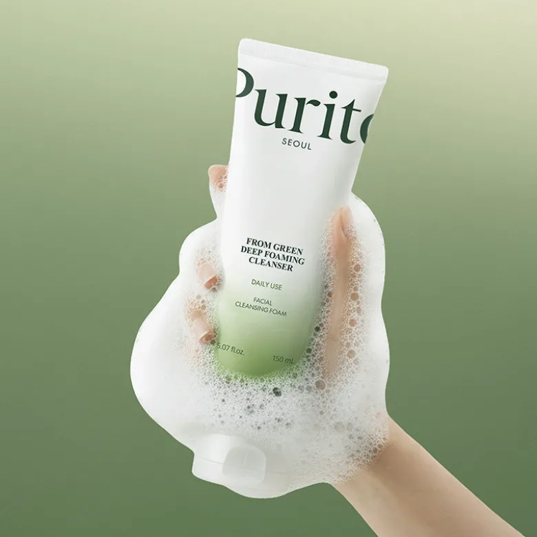 From Green Deep Foaming Cleanser