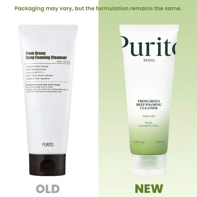 From Green Deep Foaming Cleanser