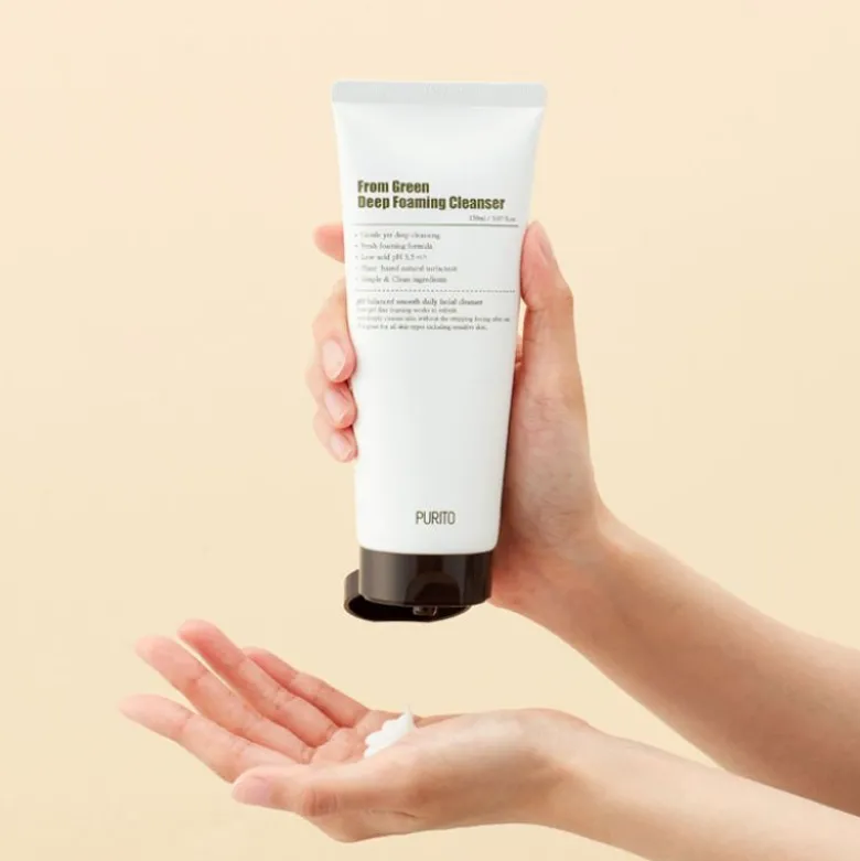 From Green Deep Foaming Cleanser