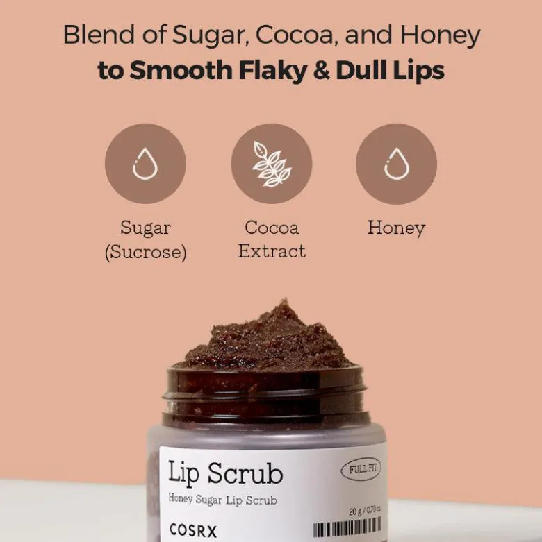 Full Fit Honey Sugar Lip Scrub