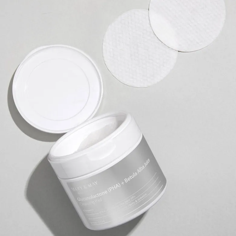 Gluconolactone (PHA) + Betula Alba Juice Cleansing Pad