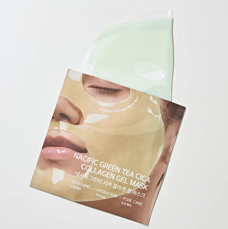 Green Tea Cica Collagen Gel Mask