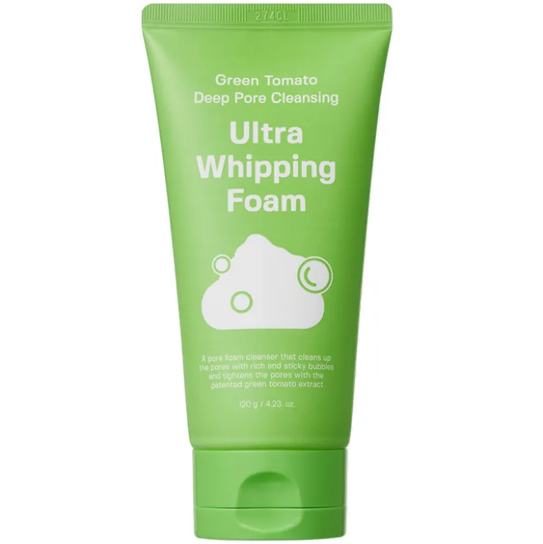 Green Tomato Deep Pore Cleansing Ultra Whipping Foam