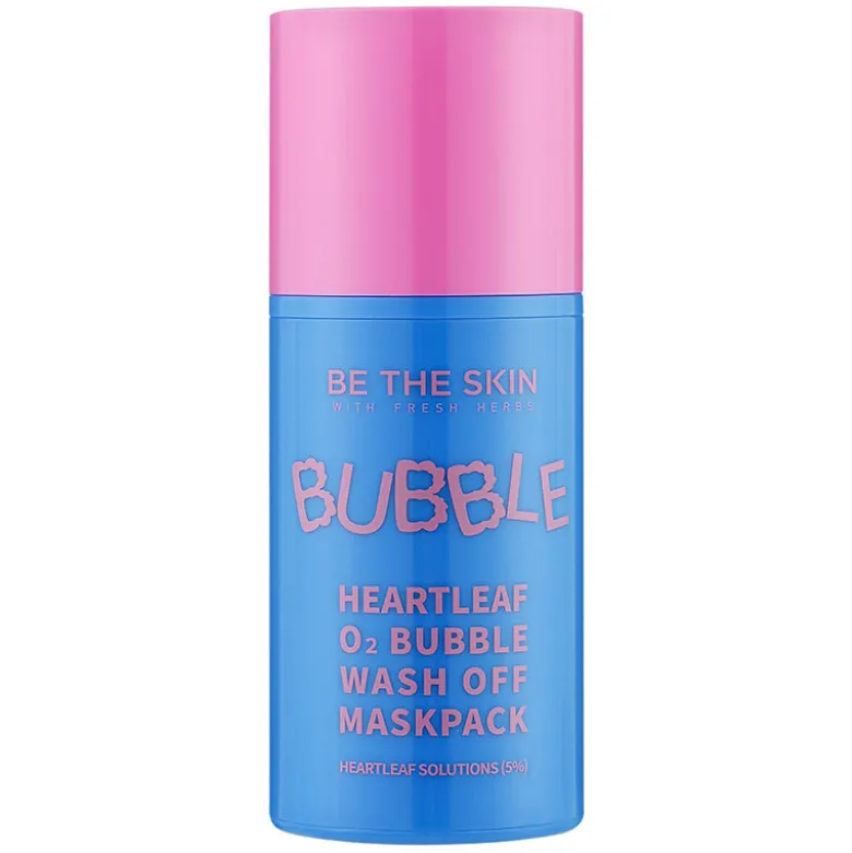 Heartleaf O2 Bubble Wash Off Mask Pack