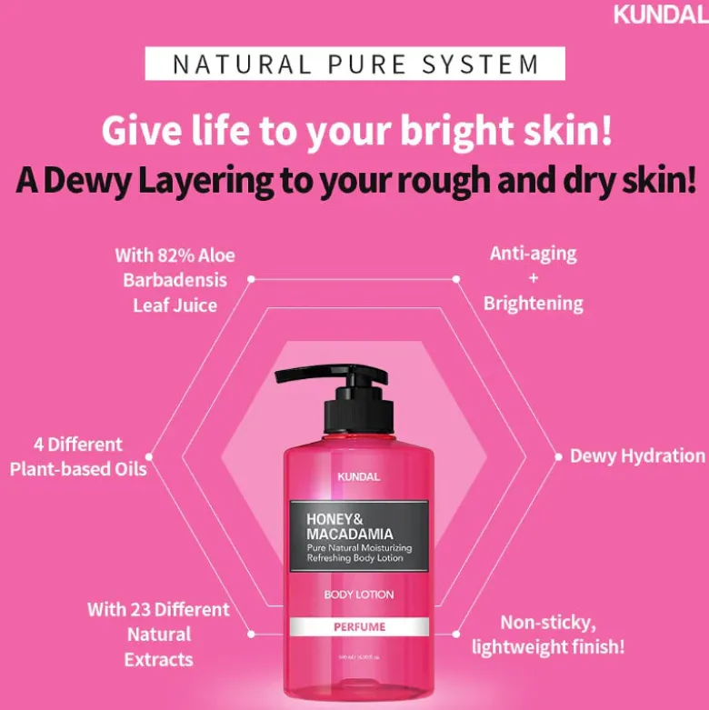 Honey & Macadamia Pure Body Lotion
