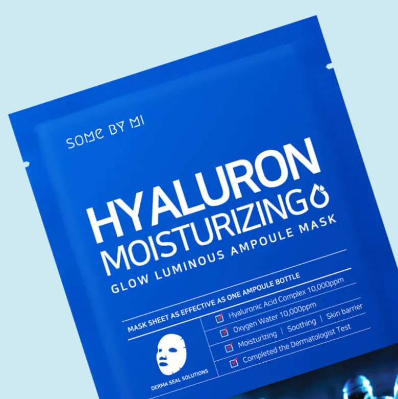 Hyaluron Moisturizing Glow Luminous Ampoule Mask