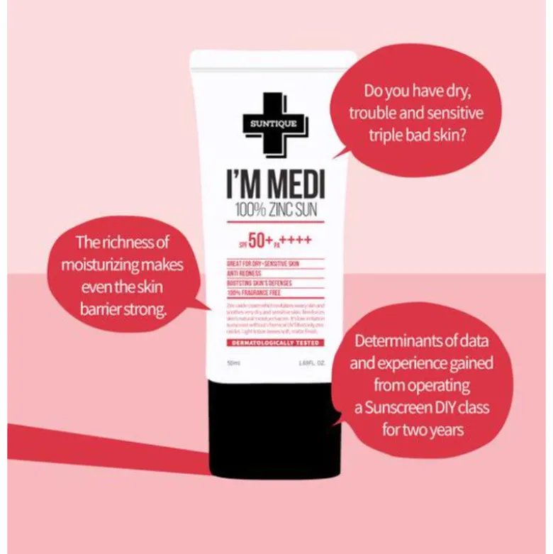 I'm Medi 100% Zinc Sun SPF 50+