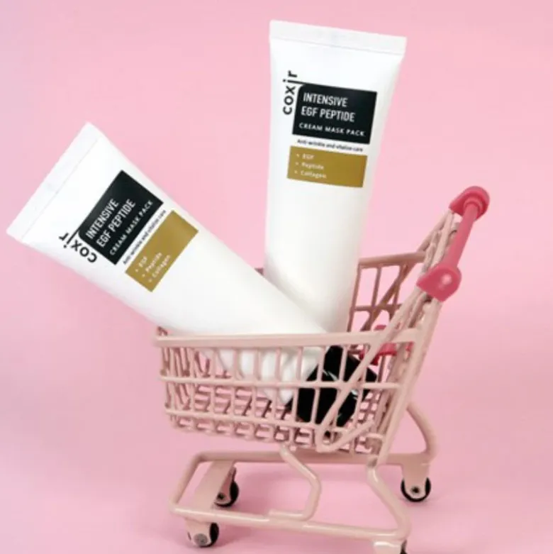Intensive EGF Peptide Cream Mask pack