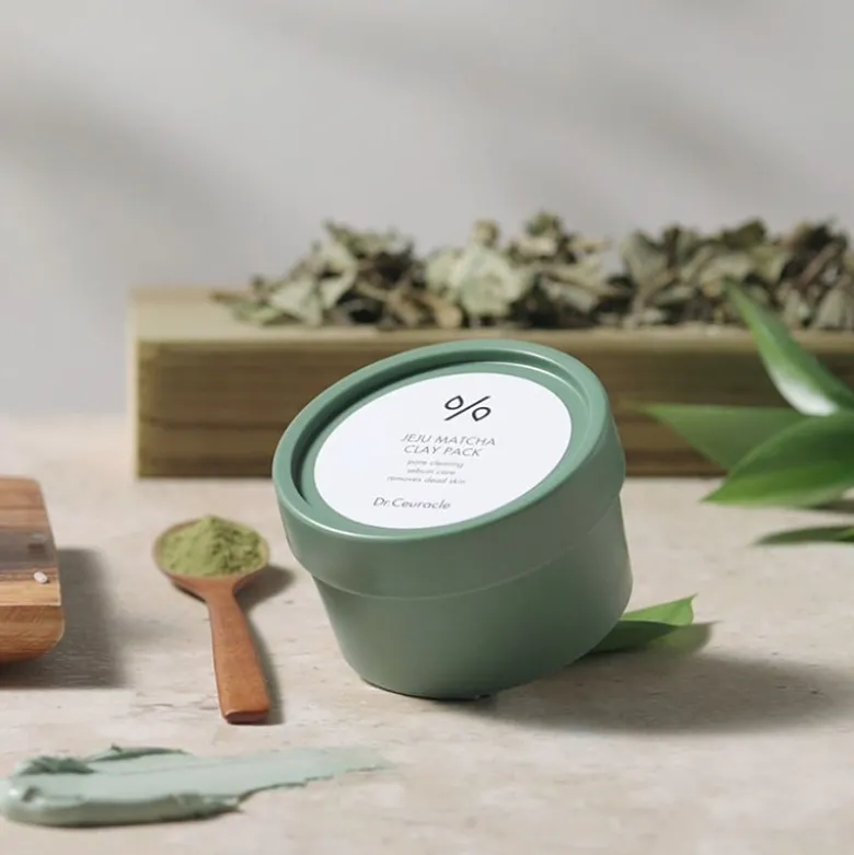 Jeju Matcha Clay Pack