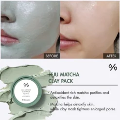 Jeju Matcha Clay Pack