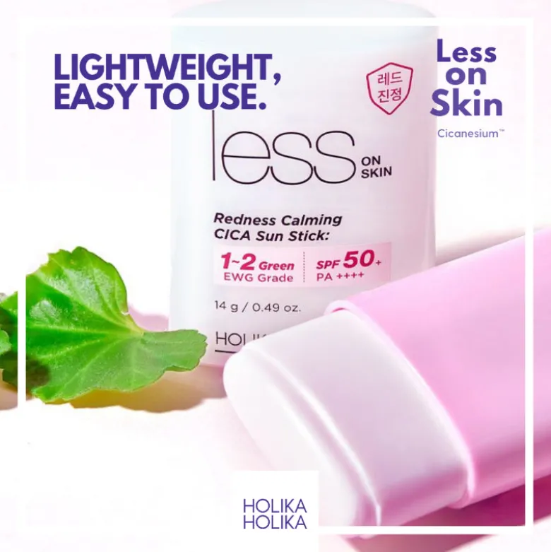 Less On Skin Redness Calming Cica Sun Stick SPF50