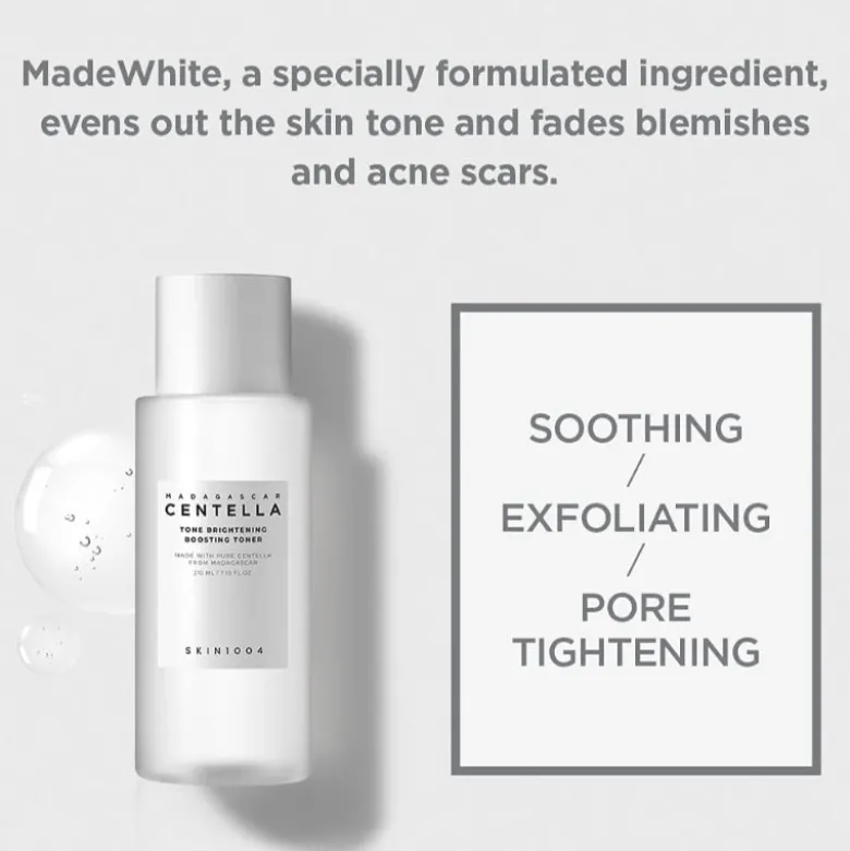 Madagascar Centella Tone Brightening Boosting Toner