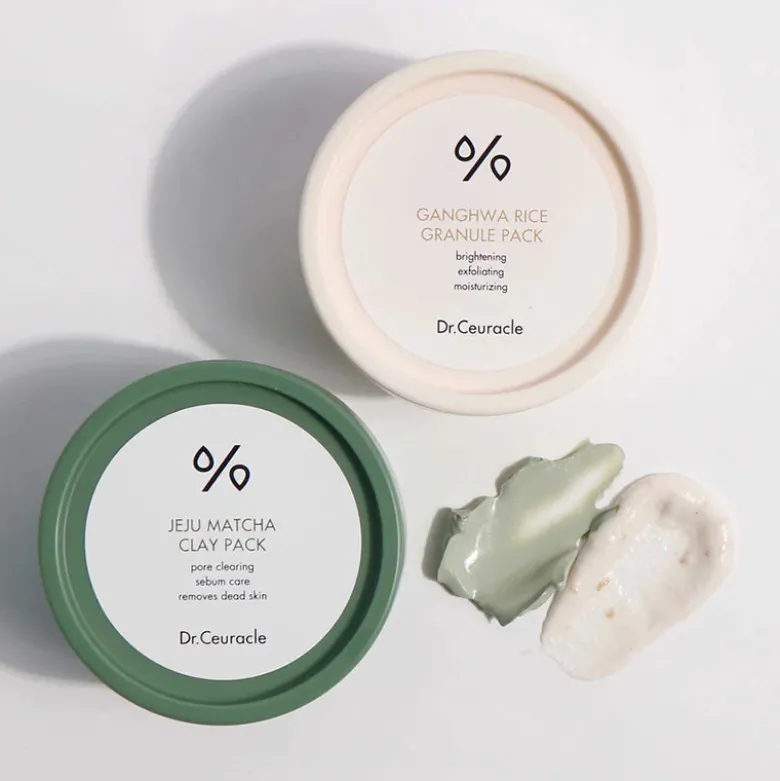 Matcha & Rice Wash-Off Pack Duo