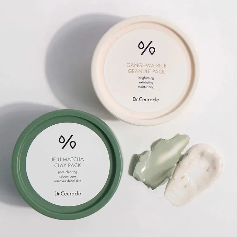 Matcha & Rice Wash-Off Pack Duo