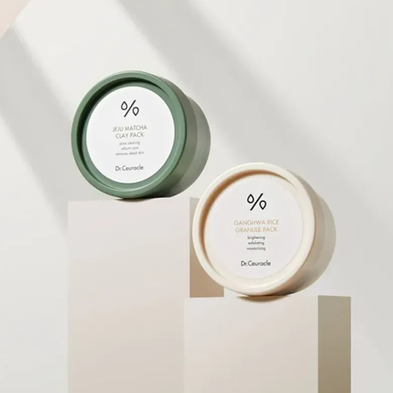 Matcha & Rice Wash-Off Pack Duo