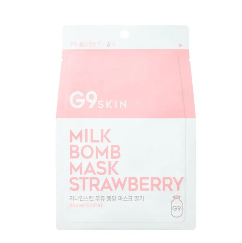 Milk Bomb Mask Strawberry