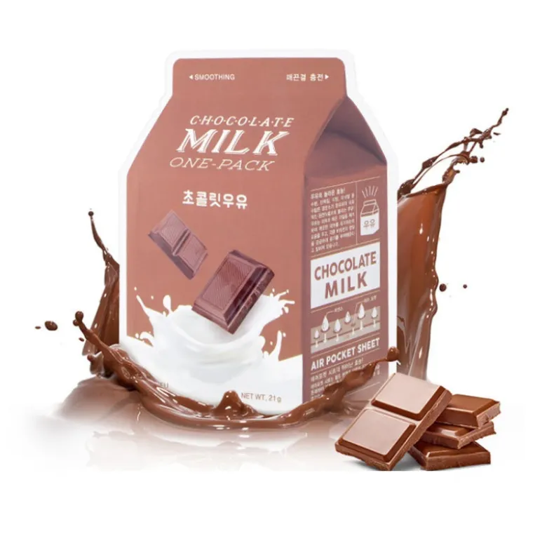 Milk One-Pack Facemask #Chocolate Milk