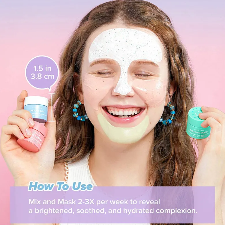 Mini Scoops Ice Cream Flavored Wash-Off Masks