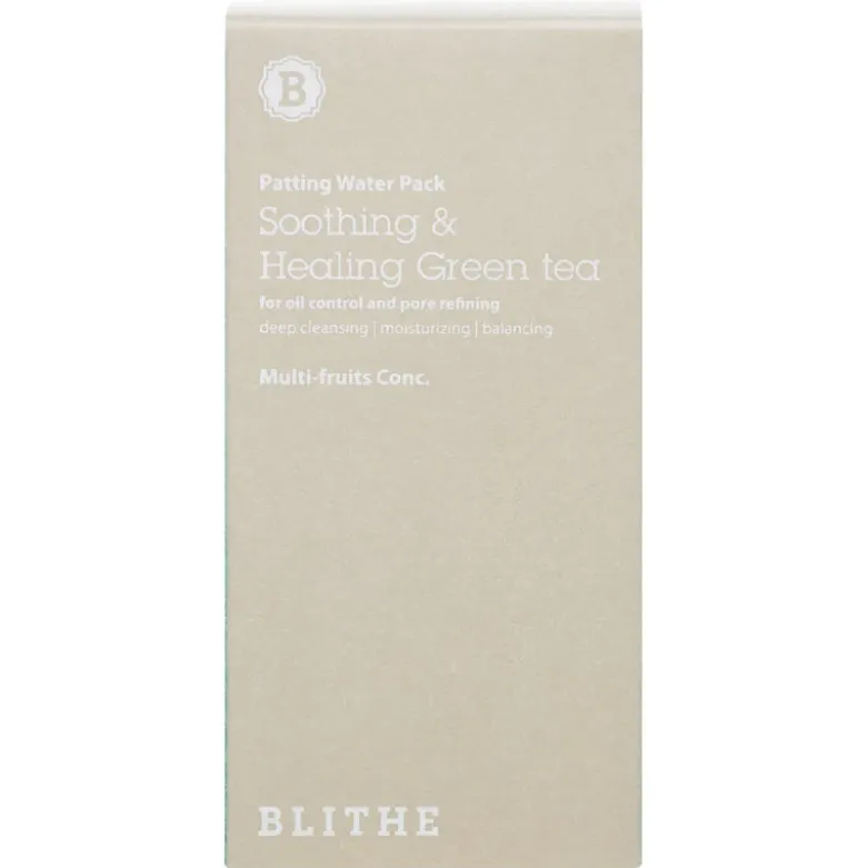 Patting Splash Mask Soothing & Healing Green tea