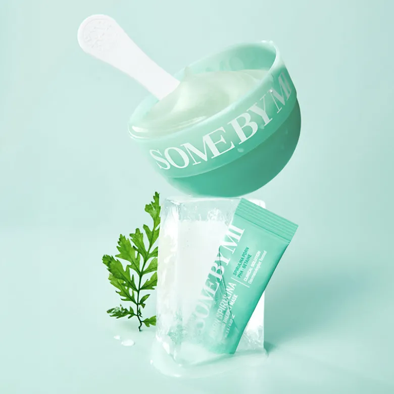 PDRN Spirulina Soothing Sherbet Mask