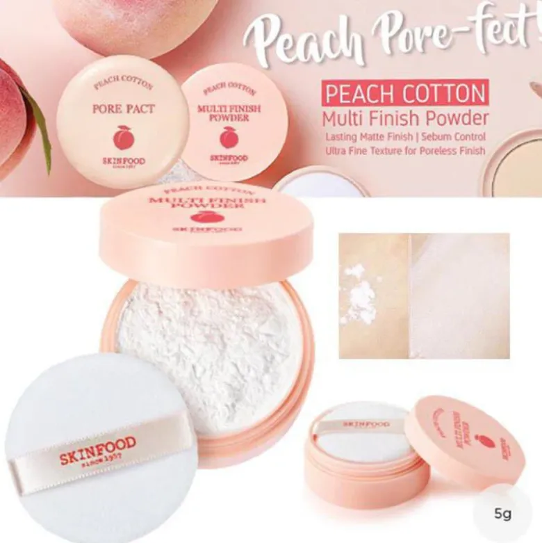 Peach Cotton Multi Finish Powder