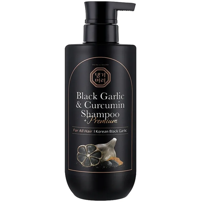 Premium Black Garlic & Curcumin Shampoo