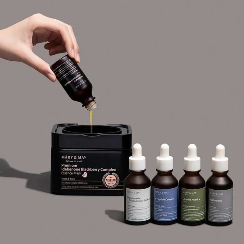 Premium Idebenone Blackberry Complex Essence Mask