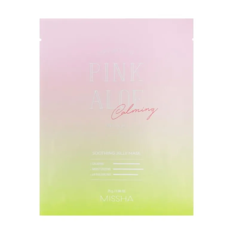Premium Pink Aloe Soothing Jelly Mask