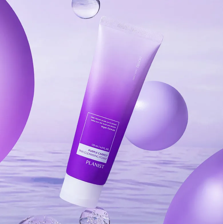 Purple Carrot PHA Cleansing Foam