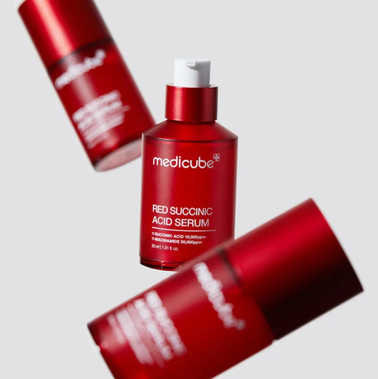 Red Succinic Acid Serum