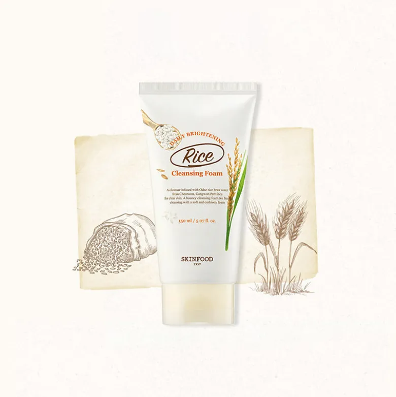 Rice Daily Brightening Cleansing Foam