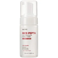 Rice Pepta Collagen Glow Bubble Toner