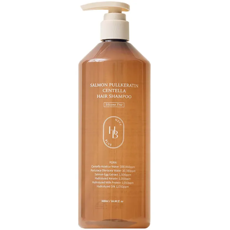 Salmon Pullkeratin Centella Hair Shampoo