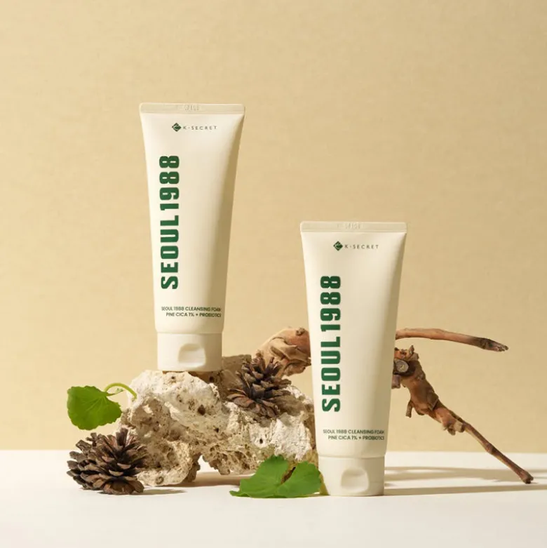SEOUL 1988 Cleansing Foam : Pine Cica 1% + Probiotics