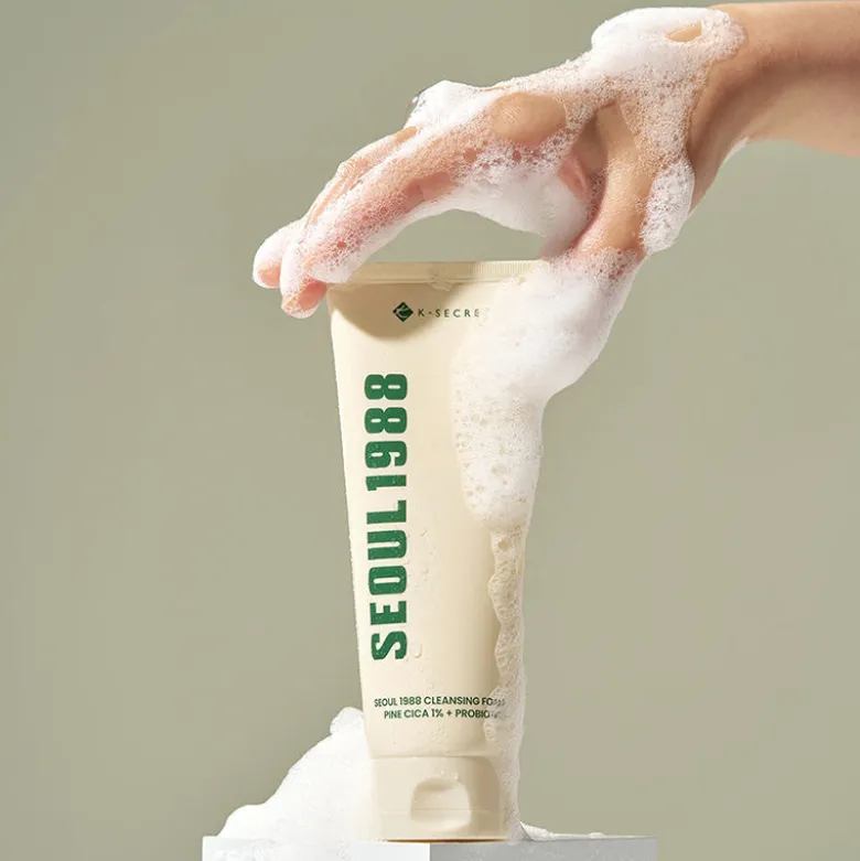 SEOUL 1988 Cleansing Foam : Pine Cica 1% + Probiotics