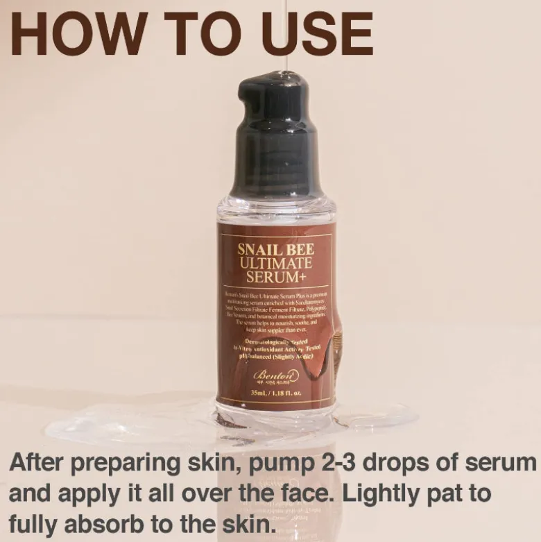 Snail Bee Ultimate Serum Plus