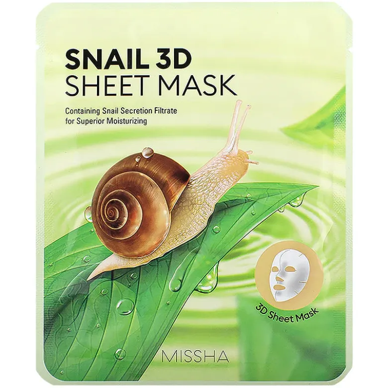 Snail 3D Sheet Mask