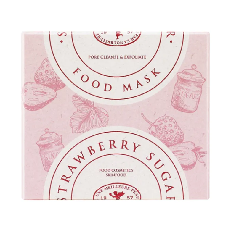 Strawberry Sugar Food Mask