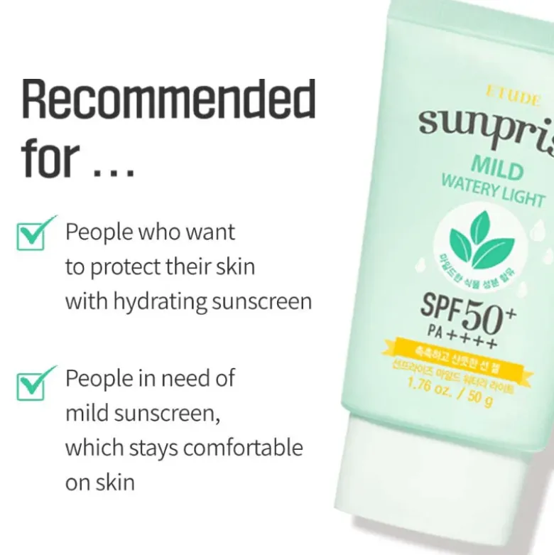 Sunprise Mild Watery Light SPF50 PA+++